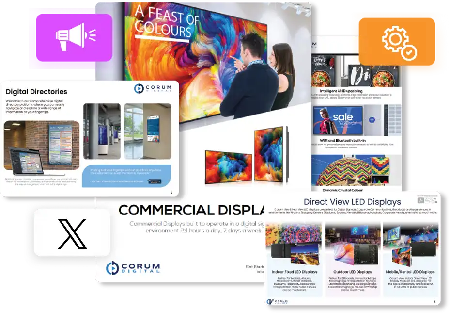 digital signage reseller Client Portal