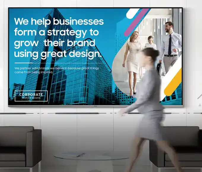 corporate digital sign